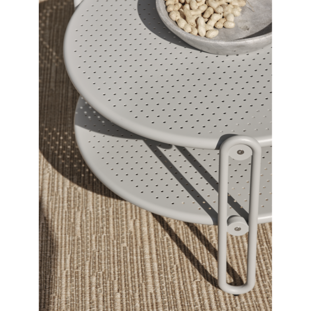 Mesa de Centro Exterior BLIXT Ø65 cm,...