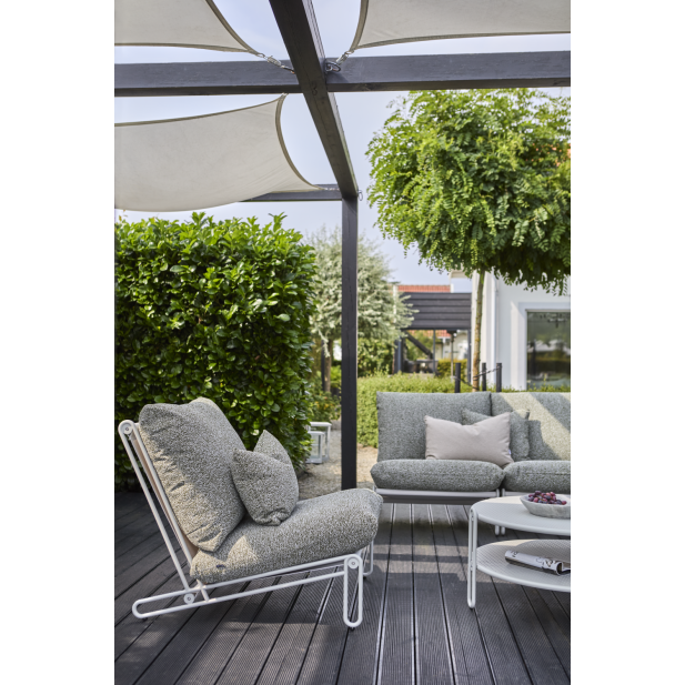 Mesa de Centro Exterior BLIXT Ø85 cm,...