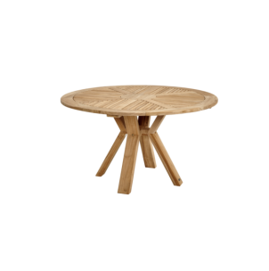 Mesa Exterior CIRCUS Ø130 cm de Comedor, Madera de Teca /...