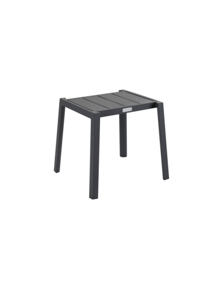 Mesa Auxiliar Exterior DELIA 45x40 cm, Aluminio / Antracita - Brafab