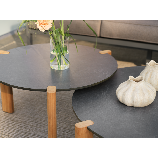 Mesa de Centro Exterior DOMINO Ø90...