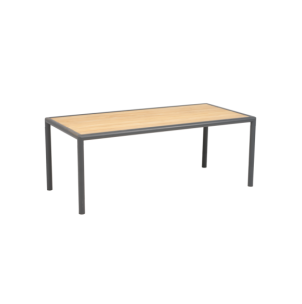 Mesa de Centro Exterior GORDON 140x65 cm, Aluminio,...