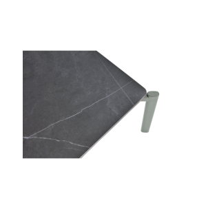 Mesa de Centro Exterior HALLAVARA 146x66 cm, Acero Inox,... 2