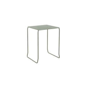 Mesa Bistró Exterior HARU 54x54 cm, Acero / Verde...