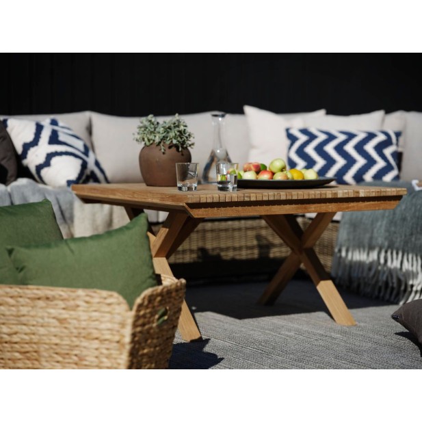 Mesa de Centro Exterior JULITA 90x90...