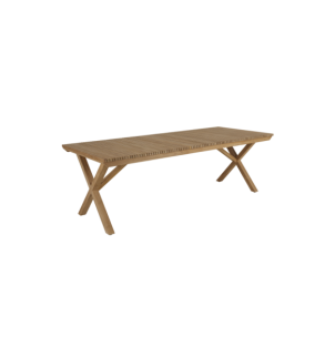 Mesa Exterior JULITA 220x90 cm de Comedor, Madera de Teca...