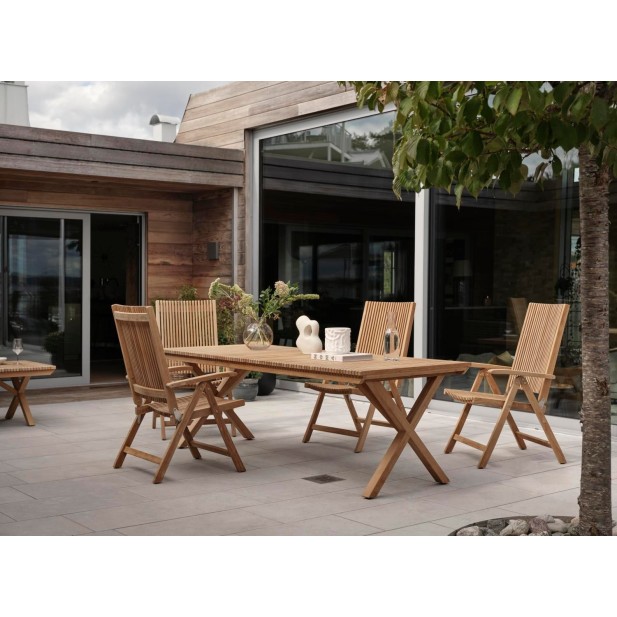 Mesa Exterior JULITA 220x90 cm de...