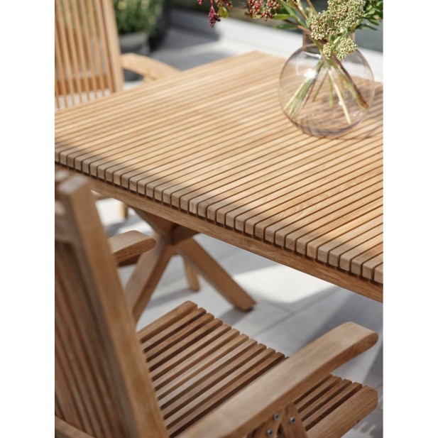 Mesa Exterior JULITA 220x90 cm de...