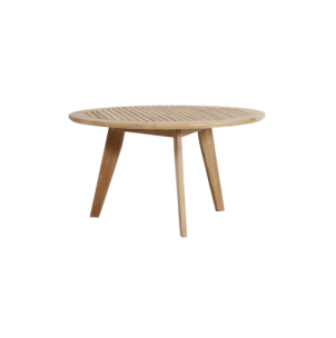 Mesa de Centro Exterior KASTOS Ø90 cm, Madera de Teca /...