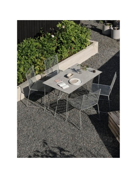 Tablero de Mesa Laminado 125x70 cm, Laminado HPL / Beige / Terrazo - Brafab