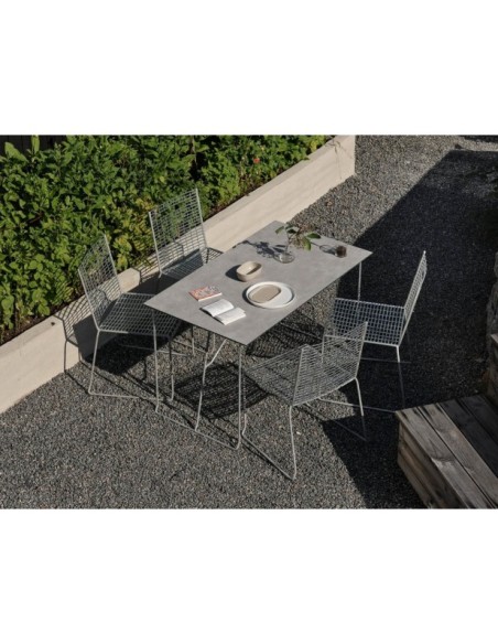 Tablero de Mesa Laminado 125x70 cm, Laminado HPL / Beige / Terrazo - Brafab