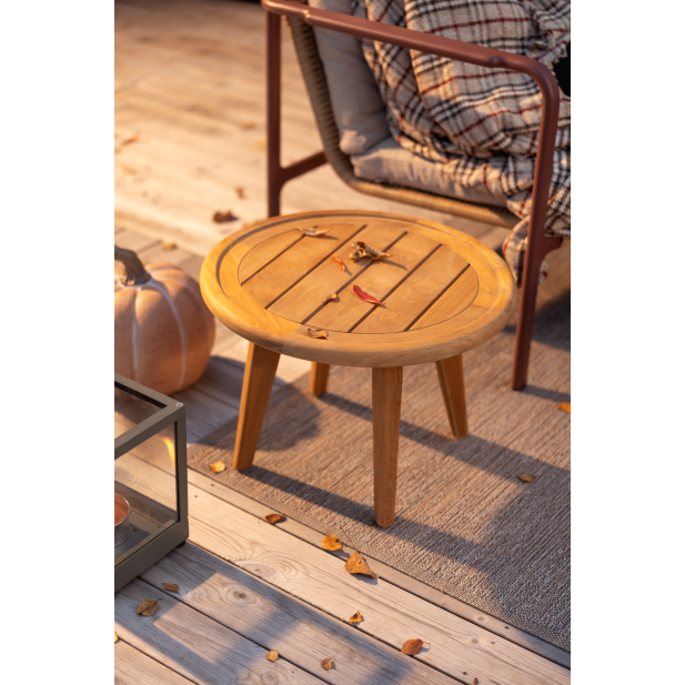 Mesa Auxiliar Exterior LILJA Ø50 cm,...