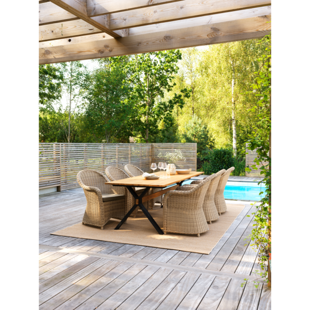 Mesa Exterior MARK 230x95 cm de...