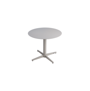 Mesa de Centro Exterior MILL Ø60 cm, Aluminio / Gris...