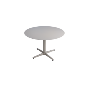 Mesa de Centro Exterior MILL Ø75 cm, Aluminio / Gris...