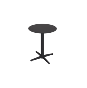 Mesa Auxiliar Exterior MILL Ø50 cm, Aluminio / Antracita...