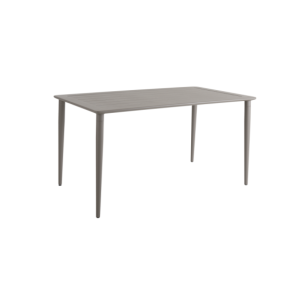 Mesa Exterior NIMES 140x78 cm de Comedor, Aluminio /...