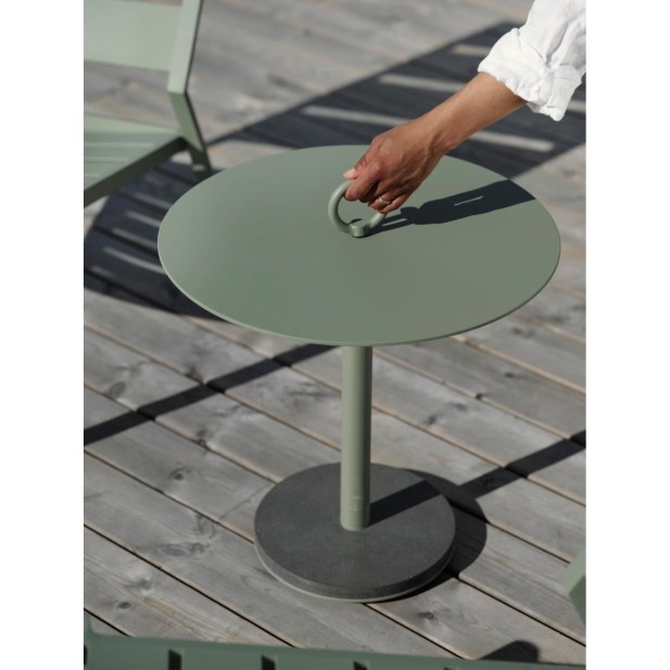 Mesa Auxiliar Exterior NIOBE Ø50 cm,...