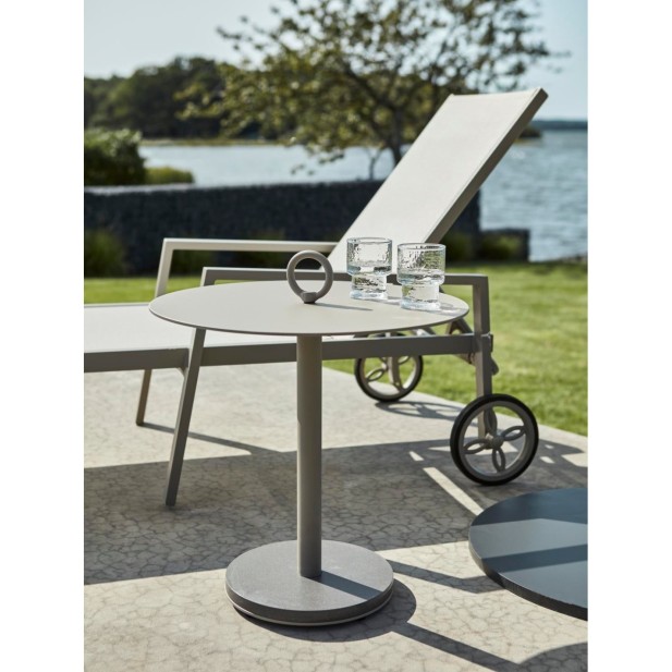 Mesa Auxiliar Exterior NIOBE Ø50 cm,...