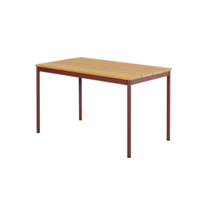 Mesa Bistró Exterior NOX 70x125 cm, Aluminio, Madera de...