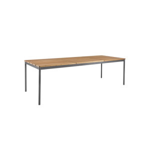 Mesa Exterior NOX 238x90 cm de Comedor, Aluminio, Madera...
