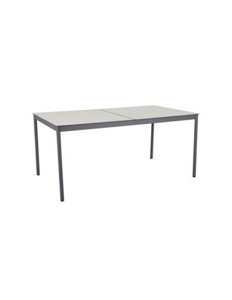 Base de Mesa Exterior NOX 158x90 cm, Aluminio / Antracita - Brafab