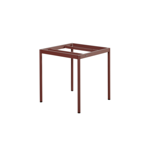 Base de Mesa Exterior NOX 70x70 cm, Aluminio / Rojo Zin -...