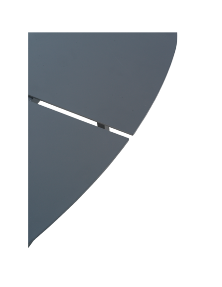 Mesa de Centro Exterior OLIVE 80x110 cm, Aluminio / Antracita - Brafab