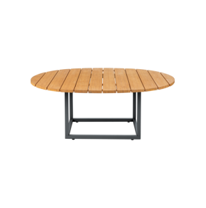 Mesa de Centro Exterior OLIVE 80x110 cm, Aluminio, Madera... 2