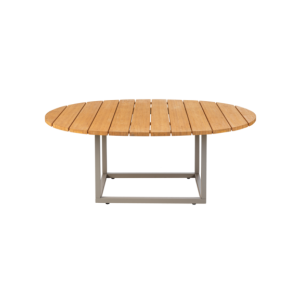 Mesa de Centro Exterior OLIVE 80x110 cm, Aluminio, Madera... 2