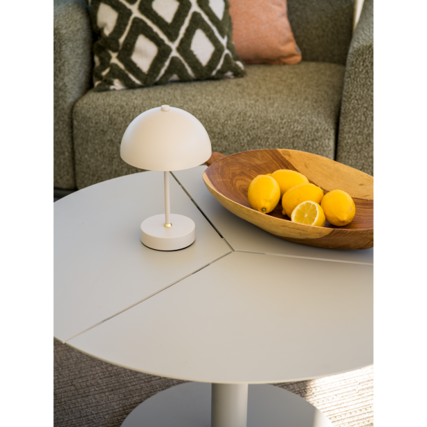 Mesa de Centro Exterior PEACE Ø80 cm,...