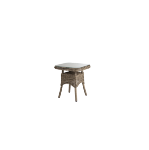 Mesa Auxiliar Exterior ROSITA 50x50 cm, Ratán sintético,...