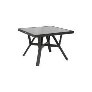 Mesa de Centro Alta Exterior SAMVARO 90x90 cm, Aluminio,...