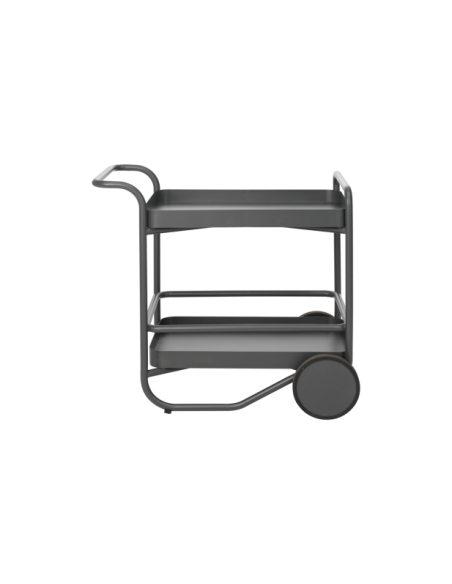 Carrito Exterior TROLLY 88x59 cm, Aluminio / Antracita - Brafab