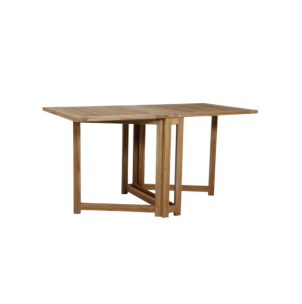 Mesa Plegable Exterior TURIN 146x70 cm de Comedor, Madera...