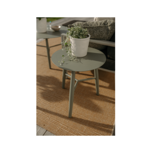 Mesa de Centro Exterior VANNES Ø45 cm, Aluminio / Verde... 2