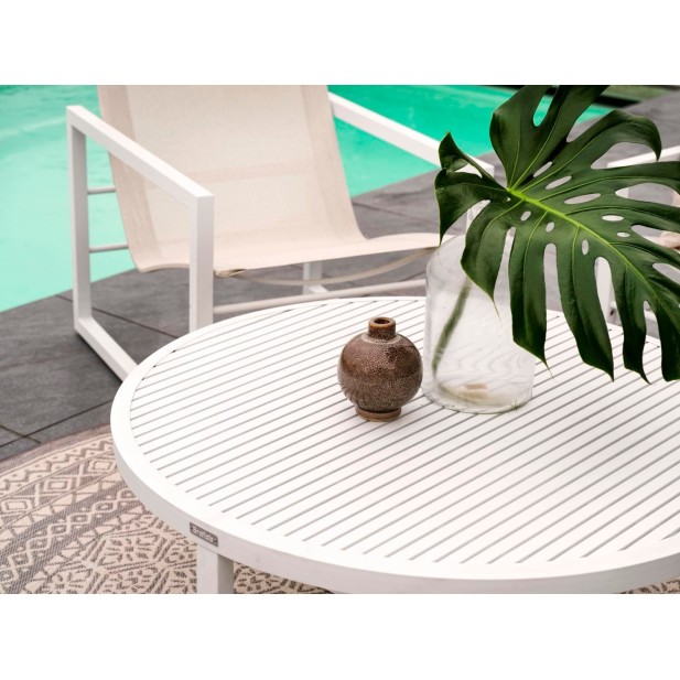 Mesa de Centro Exterior VEVI Ø100 cm,...