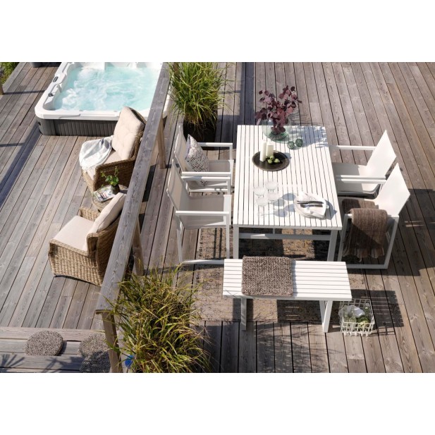 Mesa Exterior VEVI 160x90 cm de...