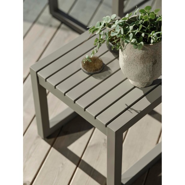 Mesa Auxiliar Exterior VEVI 40x40 cm,...