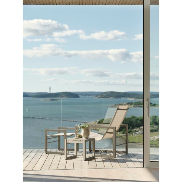 Mesa Auxiliar Exterior VEVI 40x40 cm,...