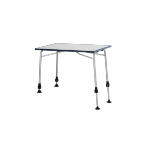 Mesa de Camping Exterior VOLGA 80x60 cm, Aluminio,...