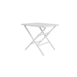 Mesa Bistró Plegable Exterior WILKIE 72x72 cm, Aluminio...