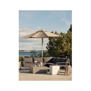 Mesa de Centro Exterior ZTEN 80x80 cm, Piedra compuesta,... 2