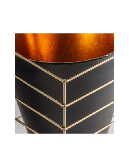 Lámpara de Mesa LUCERNA, Hierro / Negro, Oro - Kodu Home Design