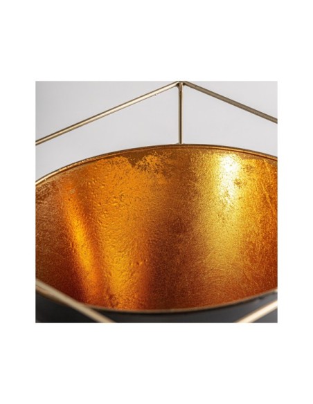 Lámpara de Mesa LUCERNA, Hierro / Negro, Oro - Kodu Home Design