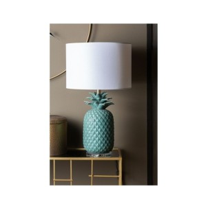 Lámpara de Mesa EYEN, Hierro / Plata, Verde, Blanco -... 2