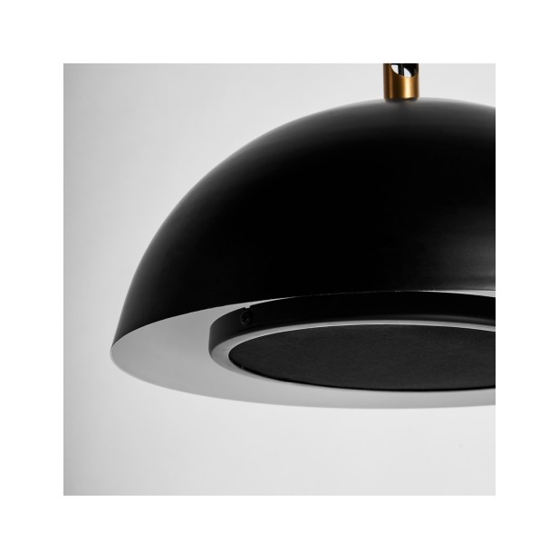 Lámpara de Techo YORK, Hierro / Negro...