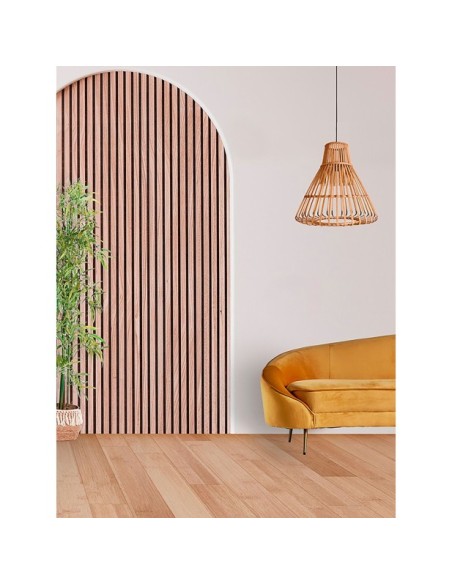 Lámpara de Techo ARTEAGA, Bambú / Marrón - Kodu Home Design