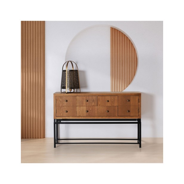 Lámpara de Mesa HAIDE, Hierro / Oro...