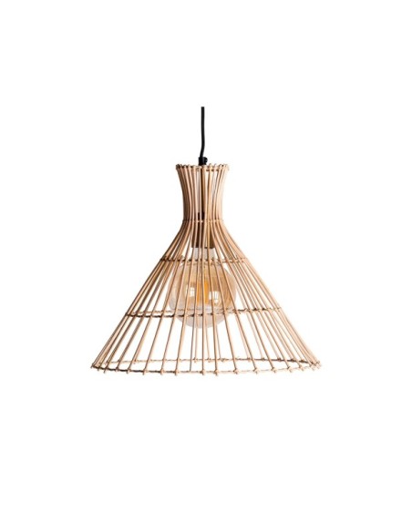 Lámpara de Techo ARTEAGA, Ratán / Negro, Marrón - Kodu Home Design